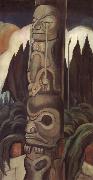 Emily Carr The Crying Totem oil painting picture wholesale